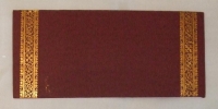 Indian Money Envelopes - Maroon (Pack of 25)